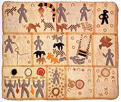 Bible quilt von Harriet Powers