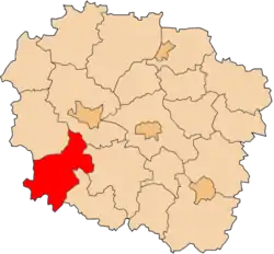 Lage in der Woiwodschaft