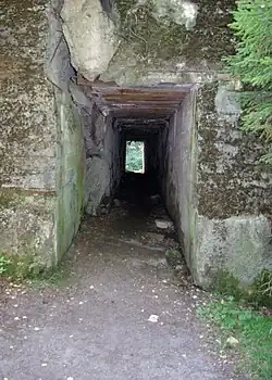 Eingang zu Himmlers Bunker