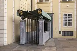 Stiegenabgang in der Prager Burg zum Paradiesgarten, Stiertreppe