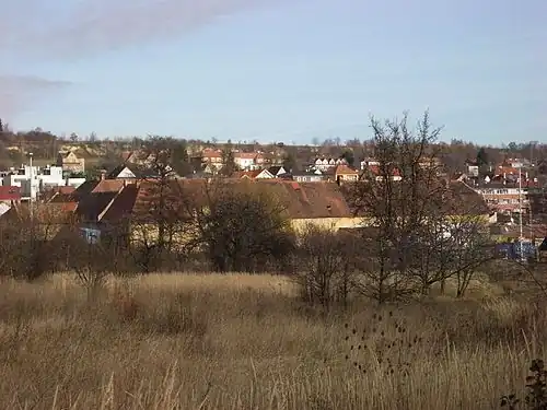 Blick von der Metro Station Nove Butovice
