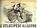 Le Vélocipède illustré (1.&nbsp;April&nbsp;1869)