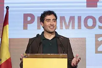 Parteivorsitzender Alvise Pérez