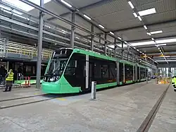 Avenio in der Werkstatt