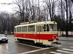 1961 gebauter Museumswagen Nummer 100 in Iași, 2008