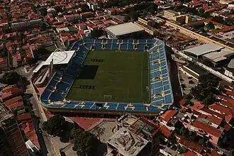 Luftbild des Estádio Presidente Vargas (2014)