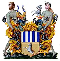 Ritterstand-Wappen von Preu 1856