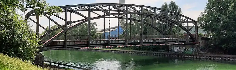 Prinzbrücke in Münster-Hiltrup, Teilstück der alten Karl-Lehr-Brücke von 1907