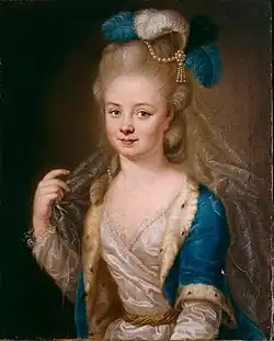 Maria Anna von Pfalz-Zweibrücken (um 1765)