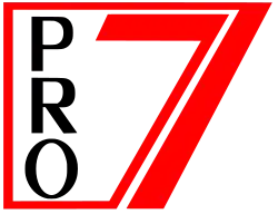Logo von Pro7 ab Sendestart 1989