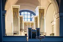Prospekt der Seifert Orgel in St. Laurentius Wuppertal