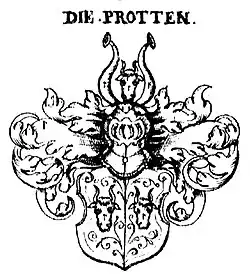 Wappen derer von Prott