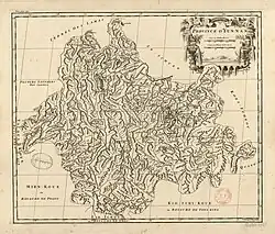 Description de la Chine et de la Tartarie chinoise, Band 1 Seite 242, 1735, Province d'Yun-nan (Delahaye fils sculps.)