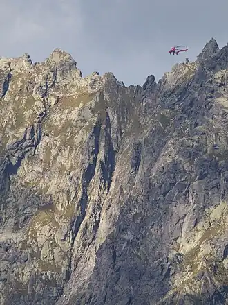 Blick vom Tal Dolina Pańszczyca