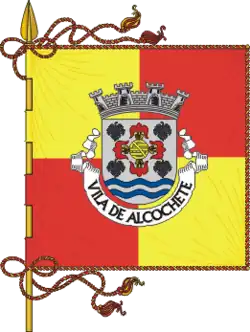 Flagge des Concelhos Alcochete