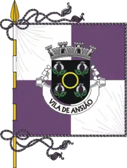 Flagge des Concelhos Figueiró dos Vinhos