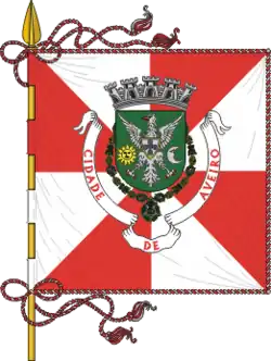 Flagge des Concelhos Aveiro