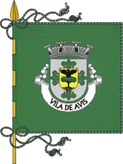 Flagge des Concelhos Avis
