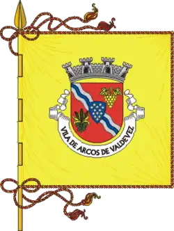 Flagge des Concelhos Arcos de Valdevez