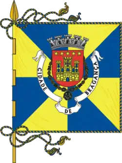 Flagge des Concelhos Bragança