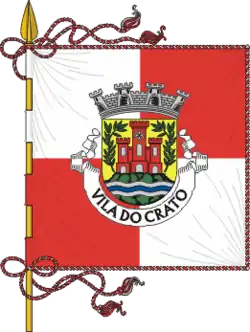Flagge des Concelhos Crato