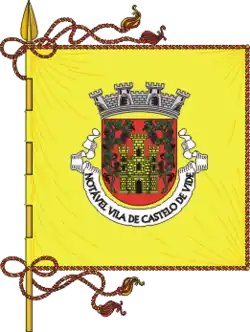 Flagge des Concelhos Castelo de Vide
