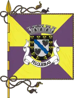 Flagge des Concelhos Felgueiras