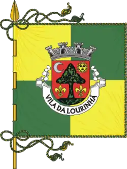 Flagge des Concelhos Lourinhã