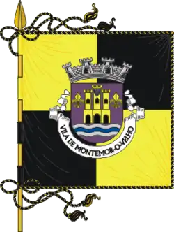 Flagge des Concelhos Montemor-o-Velho