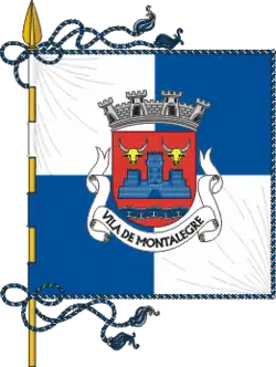 Flagge des Concelhos Montalegre
