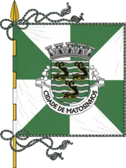 Flagge von Matosinhos