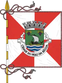 Flagge von Peso da Régua