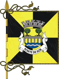 Flagge von Ponte de Sor