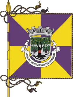 Flagge des Concelhos Reguengos de Monsaraz