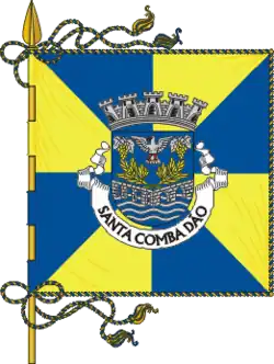 Flagge des Concelhos Santa Comba Dão