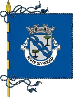 Flagge von Sever do Vouga