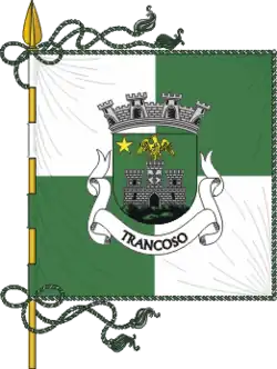 Flagge des Concelhos Trancoso