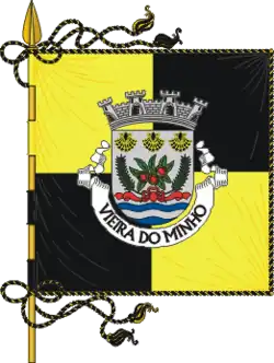 Flagge von Vieira do Minho
