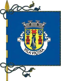 Flagge des Concelhos Vila Viçosa