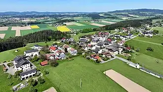 Südostansicht von Puchkirchen am Trattberg