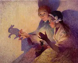 Ferdinand du Puigaudeau: Chinesische Schatten, der Hase, 1895.