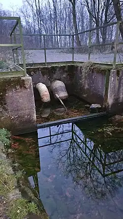 Pumpenwerk Auslass am Venngraben