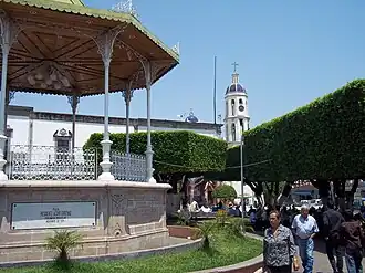 Hauptplatz von Puruándiro