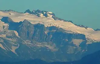 Puyallup Glacier und Puyallup Cleaver