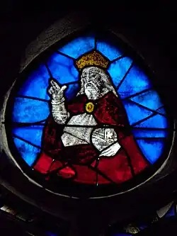 Maßwerk mit Gottvater