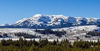 Quadrant Mountain, Ostansicht