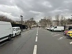 Blick zur Pont de l’Archevêché