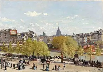 Claude Monet: Quai du Louvre 1867