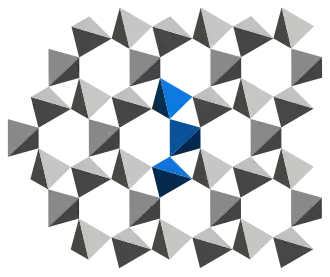Struktur von Siliciumdioxid