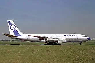 Quebecair Boeing 707-138B